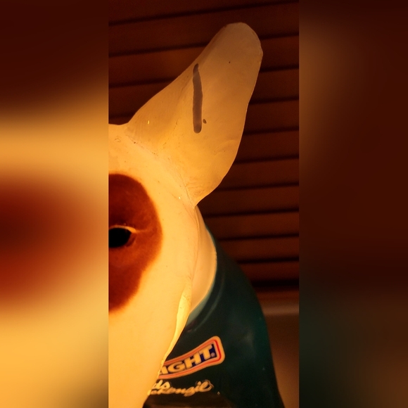 Rare Vintage 1987 Spuds MacKenzie Bud Bar Light, Blow Mold Anheuser Busch - Picture 6 of 9